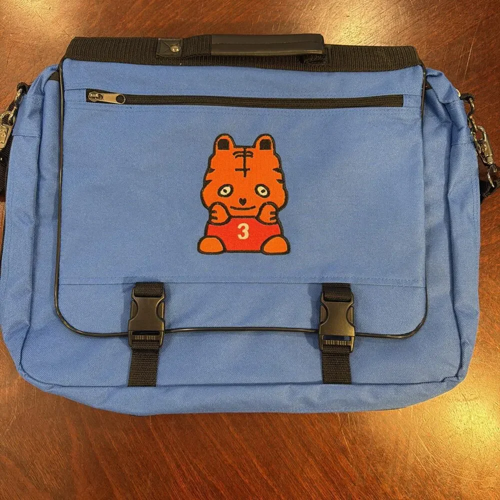 Travel Crossbody Laptop School Bag Blue - See Description